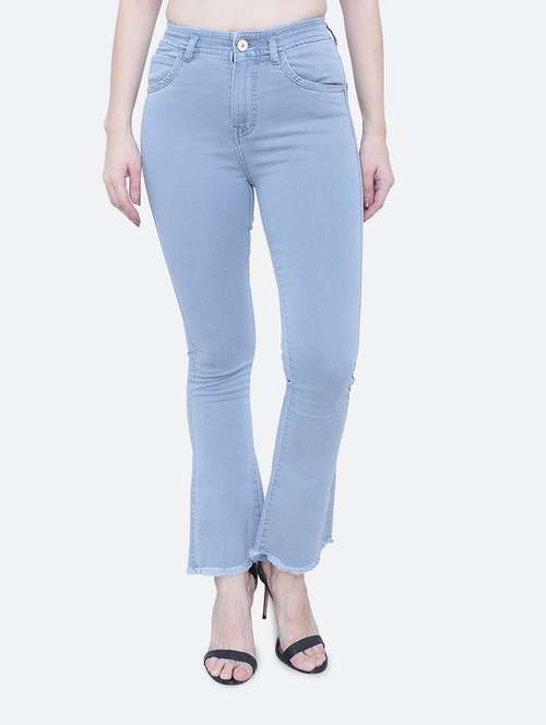 women's plain bootcut jeans - 19435483 -  Standard Image - 0