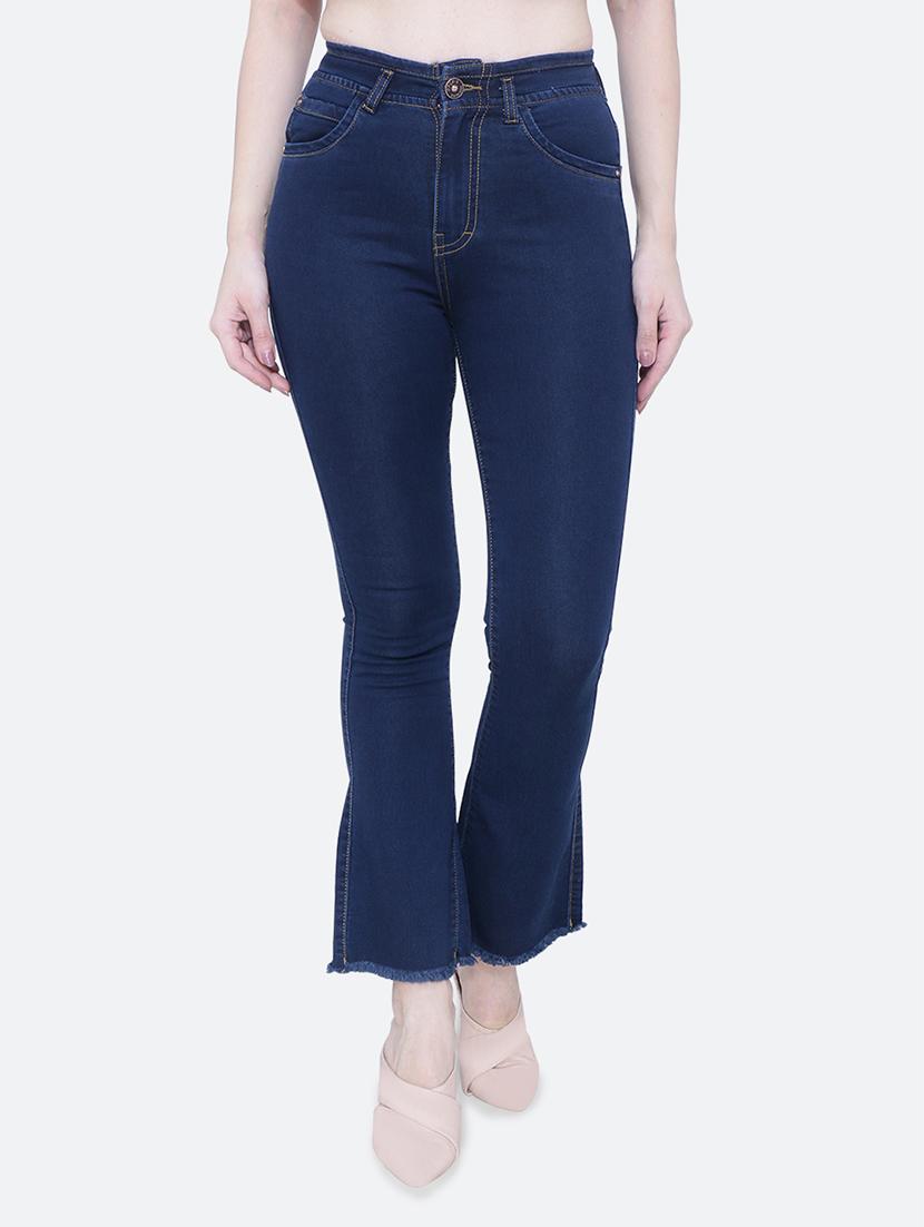 women's plain bootcut jeans - 19435485 -  Zoom Image - 0