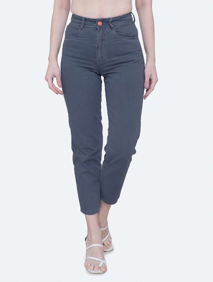 women's plain slim fit jeans