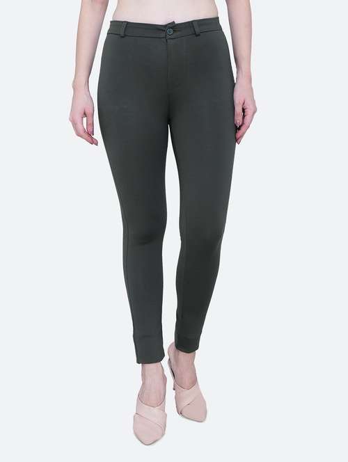 women high rise trouser - 19435572 -  Standard Image - 0