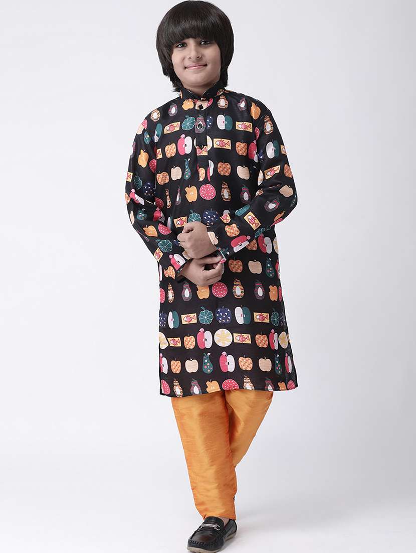kids printed kurta set
