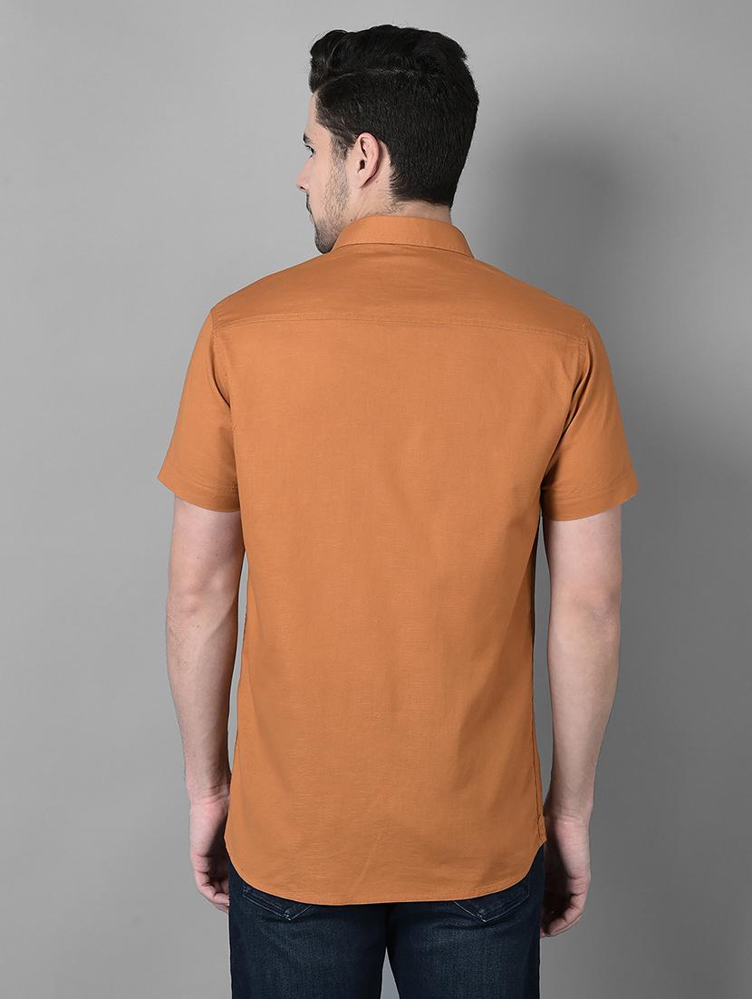 mens solid casual shirt - 19435861 - Standard Image - 2