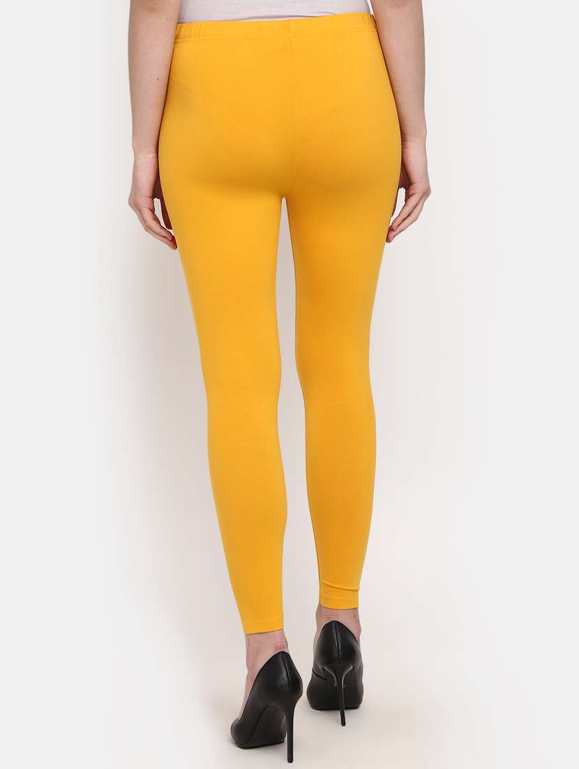 yellow cotton leggings - 19436175 -  Standard Image - 2