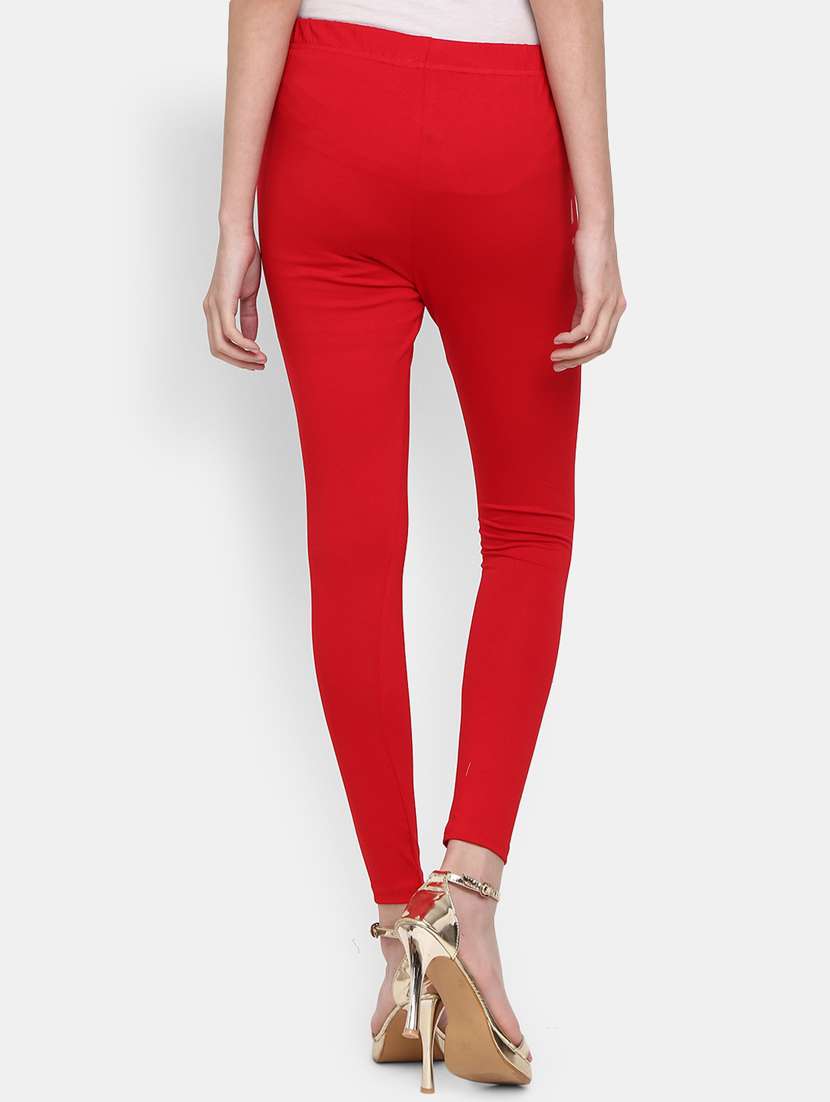 red cotton leggings - 19436190 -  Standard Image - 2