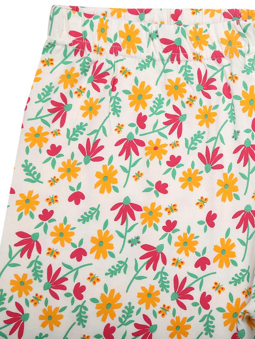girls mid rise printed legging - 19436493 - Standard Image - 2