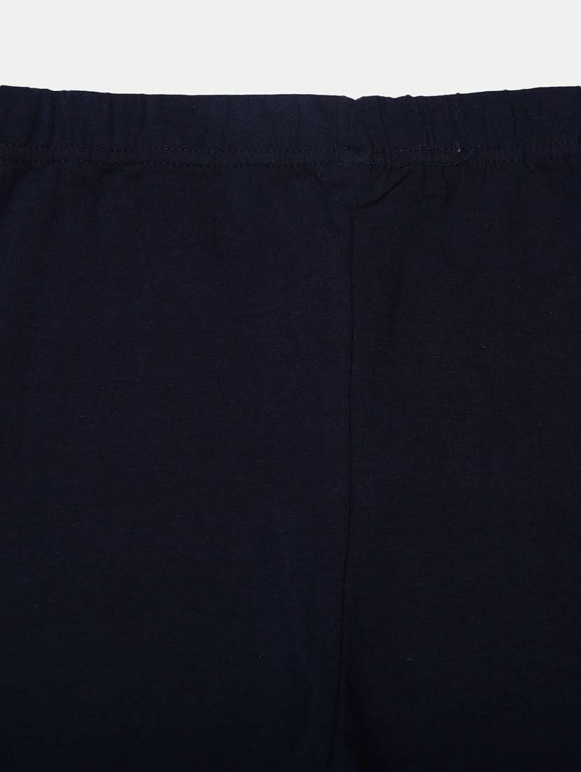 girls mid rise solid legging - 19436503 -  Standard Image - 2