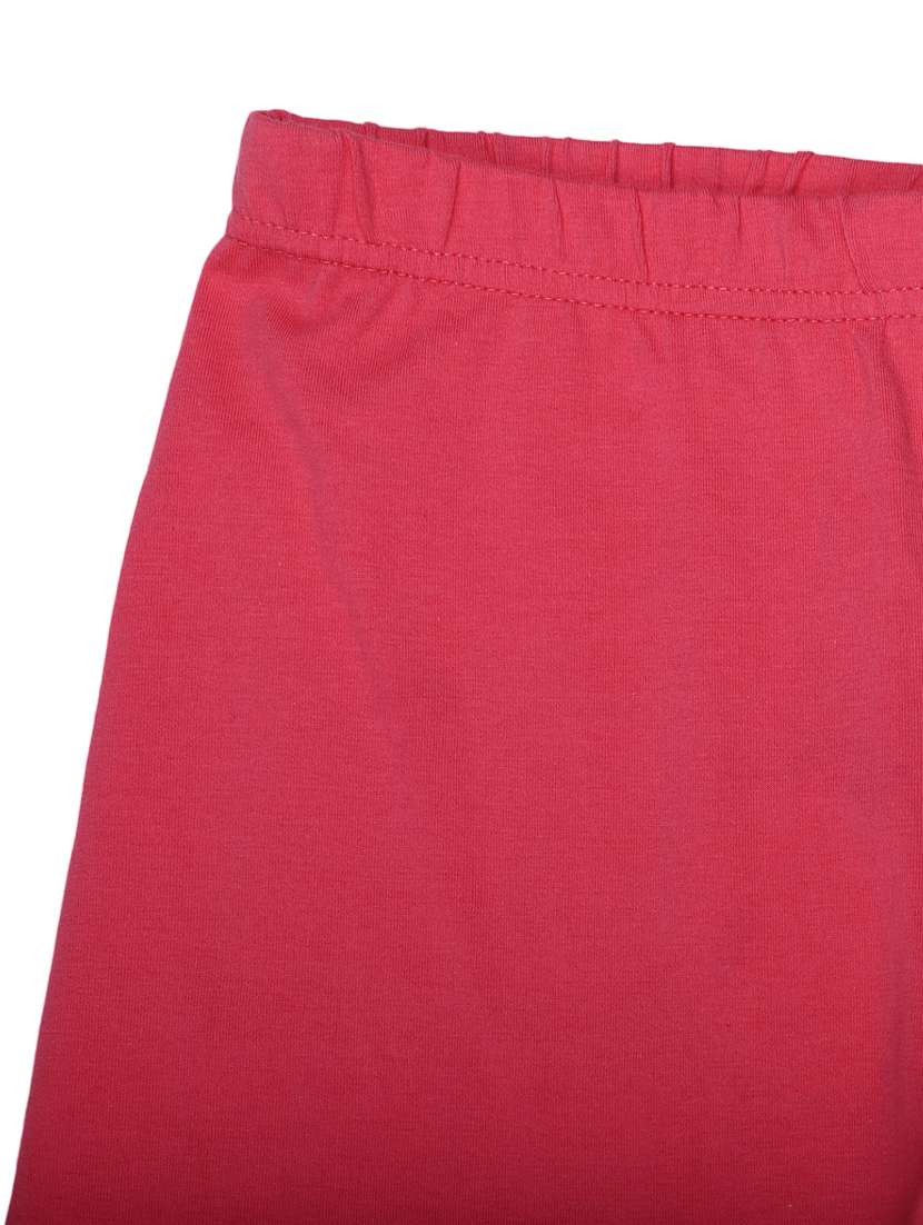 girls mid rise solid legging - 19436505 -  Standard Image - 2