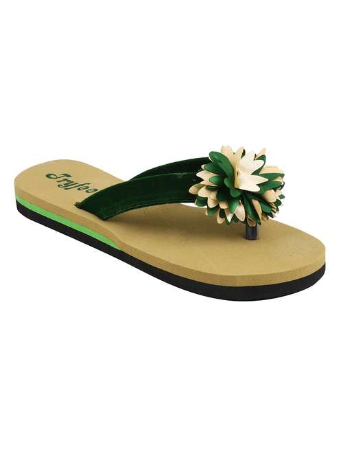 women solid flip flop - 19436570 - Standard Image - 0