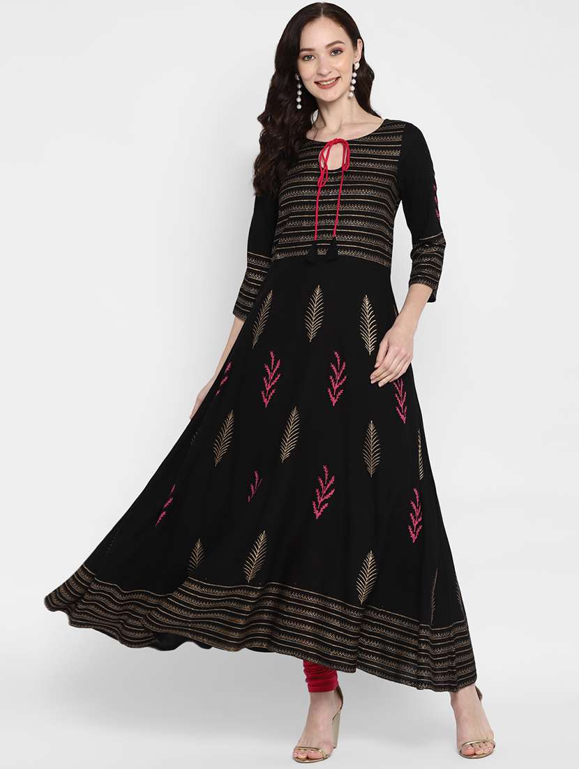 women's flared kurta