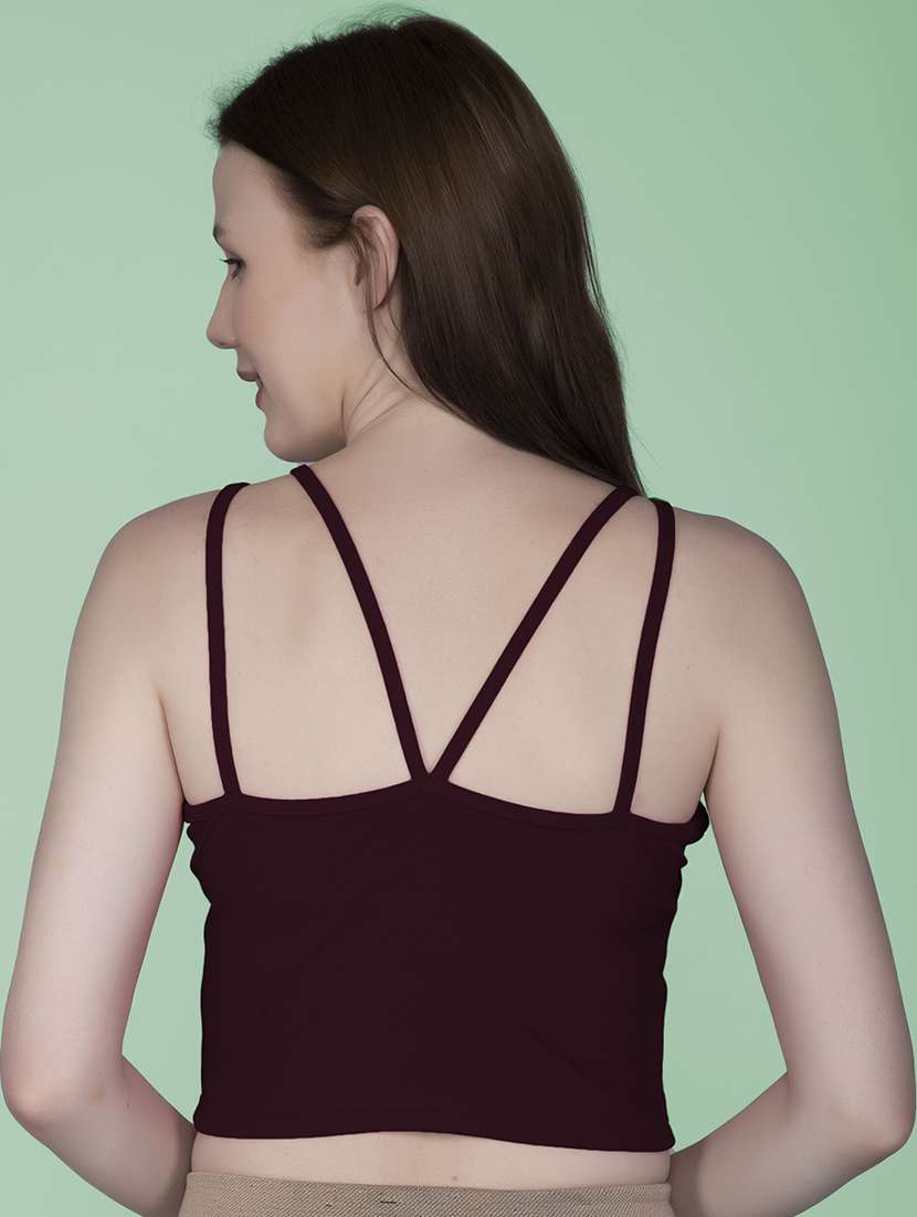 women's crop v neck top - 19438002 -  Standard Image - 2