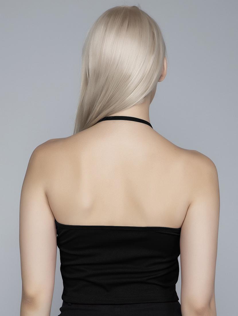 women's crop halter neck top - 19438048 - Standard Image - 2