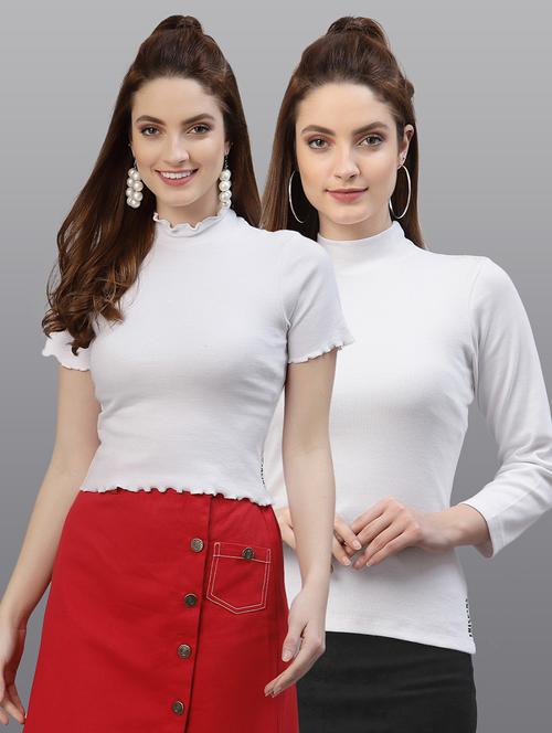women's tops combo - 19451372 - Standard Image - 0
