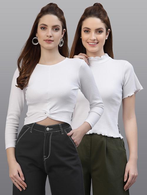 women's tops combo - 19451421 - Standard Image - 0