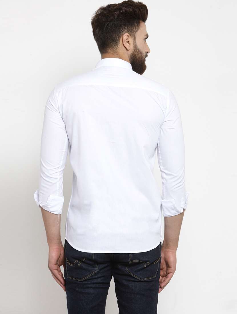 mens solid casual shirt - 19452971 -  Standard Image - 2