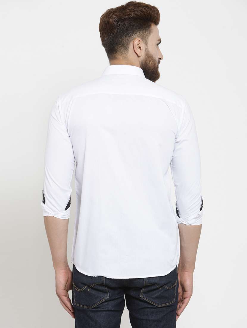 mens solid casual shirt - 19452976 -  Standard Image - 2