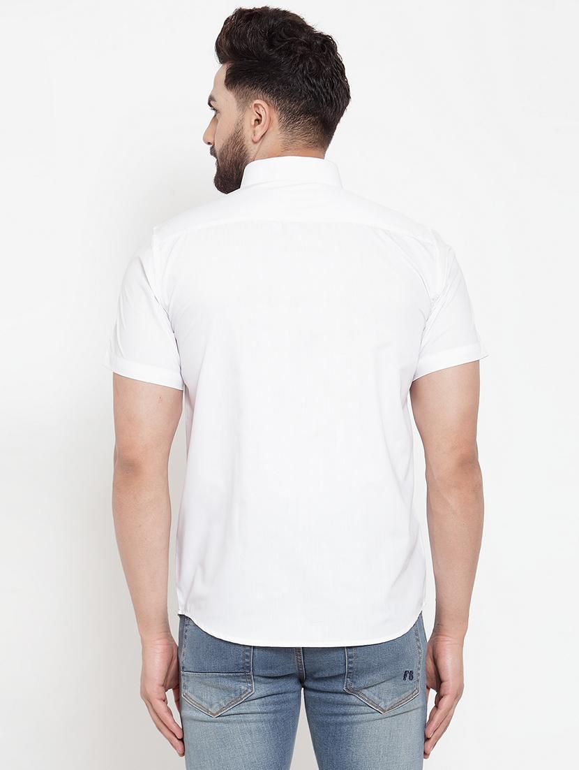 mens solid casual shirt - 19452996 - Standard Image - 2