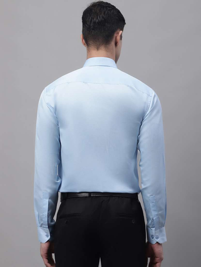 mens solids formal shirt - 19453146 -  Standard Image - 2
