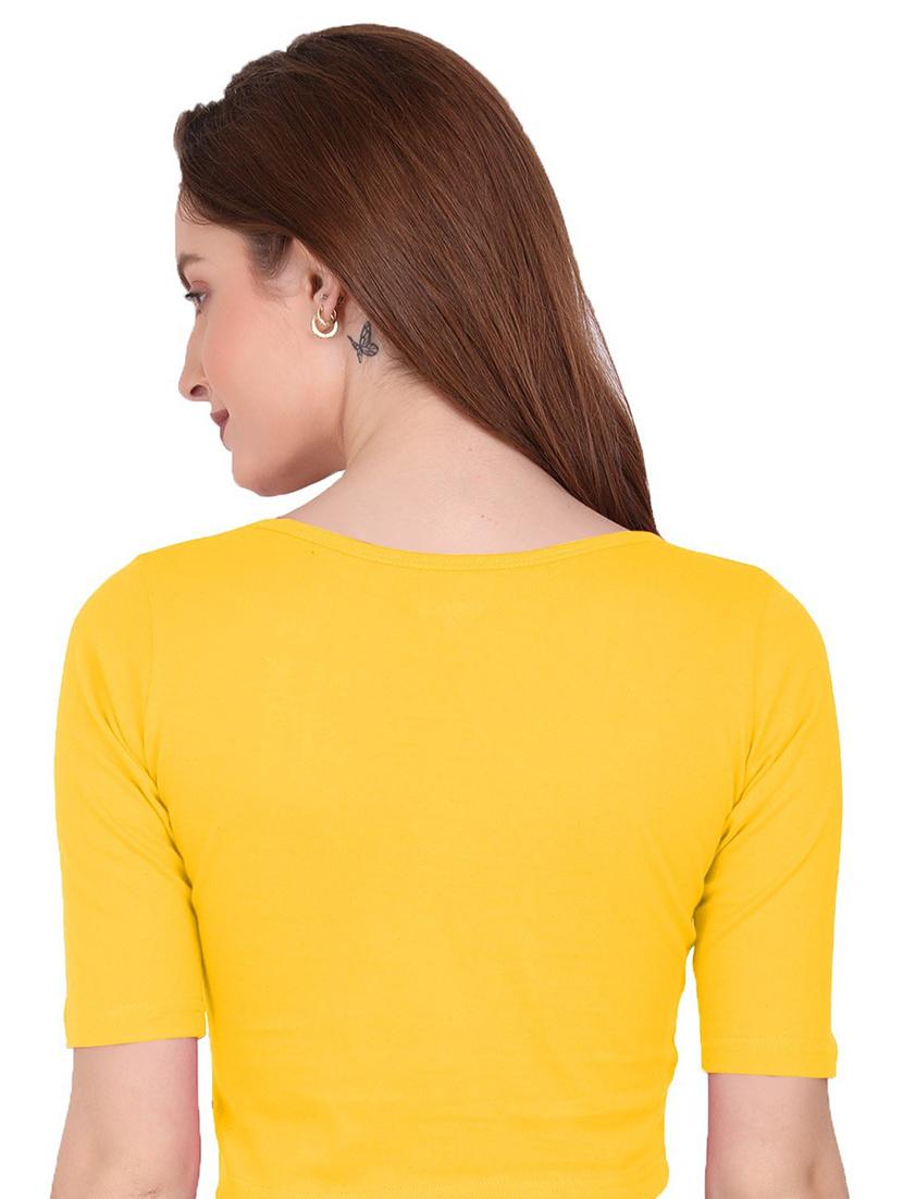 women's crop boat neck top - 19466588 - Standard Image - 2