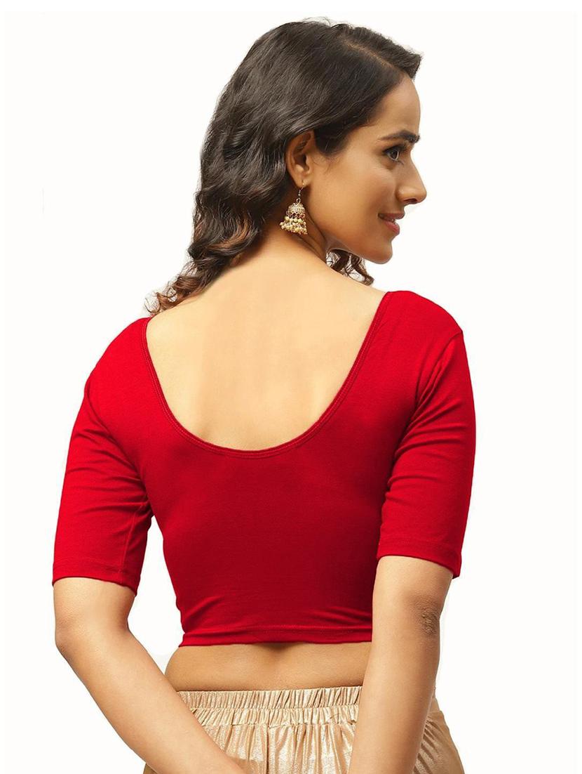 plain regular blouse - 19466627 - Standard Image - 2