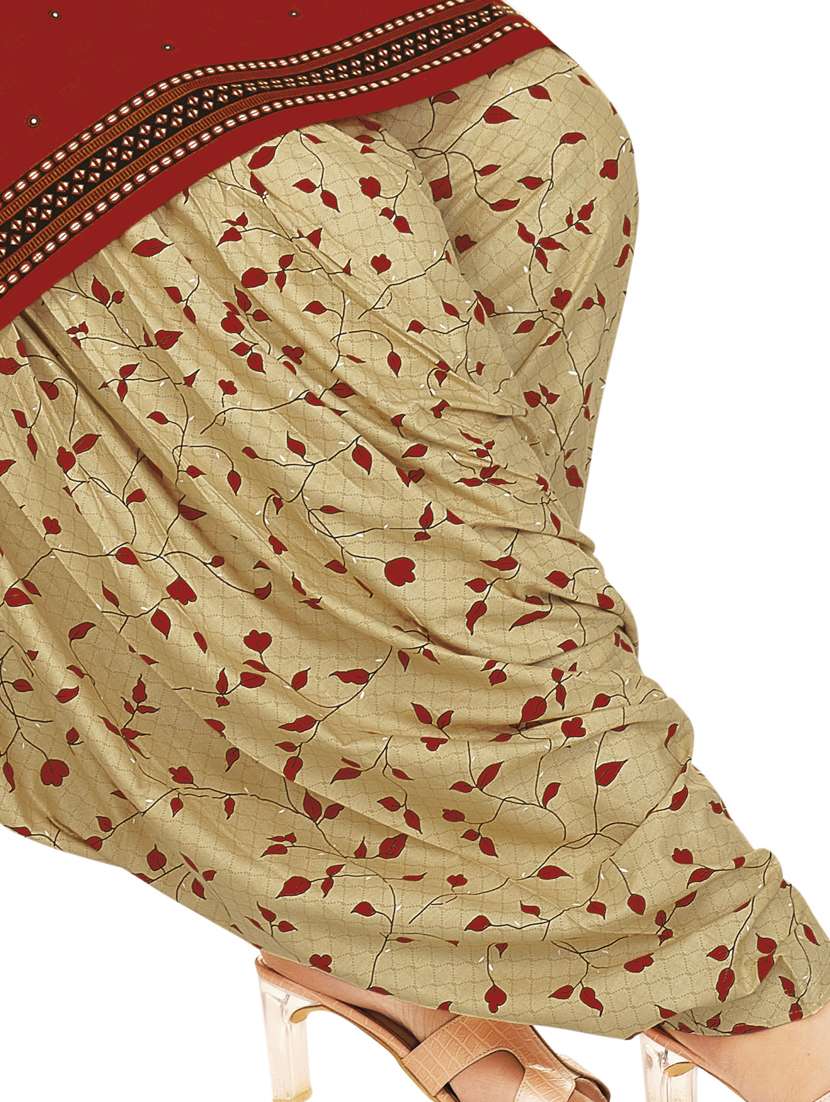 printed patiyala unstitched suit - 19470408 -  Standard Image - 2