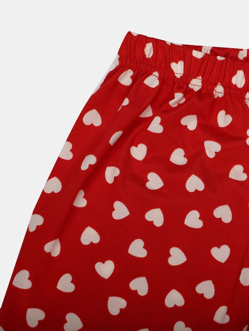 red printed cotton jogger - 19470654 -  Standard Image - 2