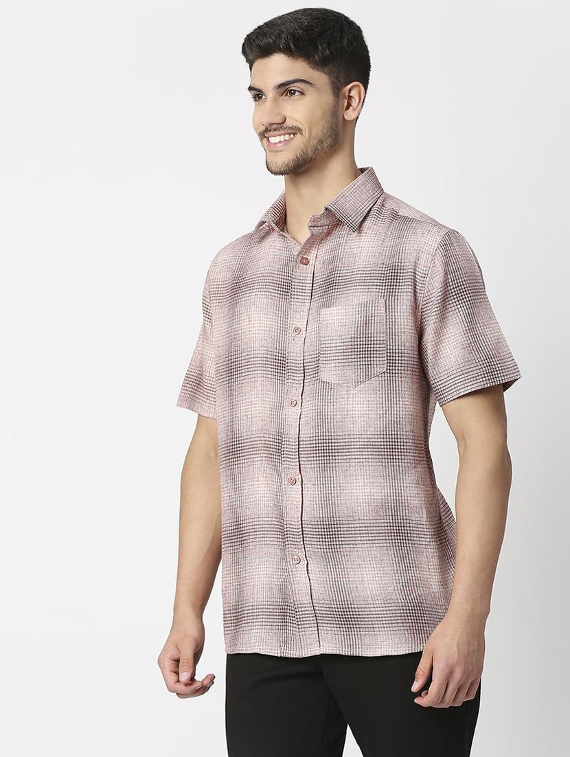 mens checks casual shirt - 19472775 - Standard Image - 2