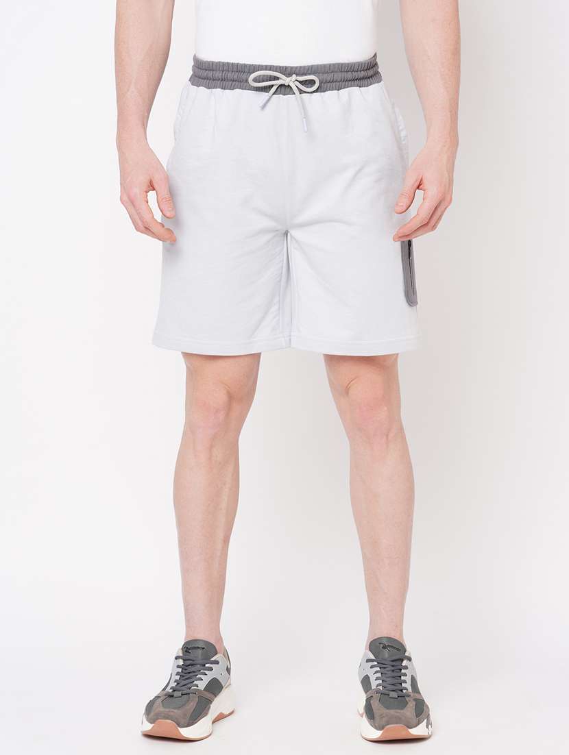 printed polyester shorts