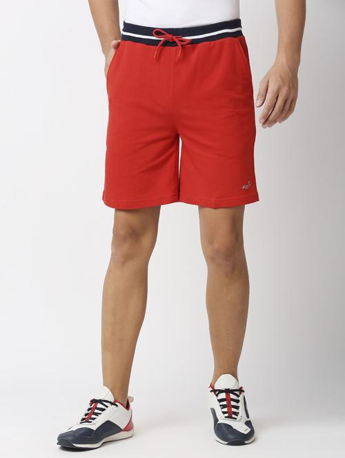 solids cotton shorts - 19473080 - Standard Image - 0