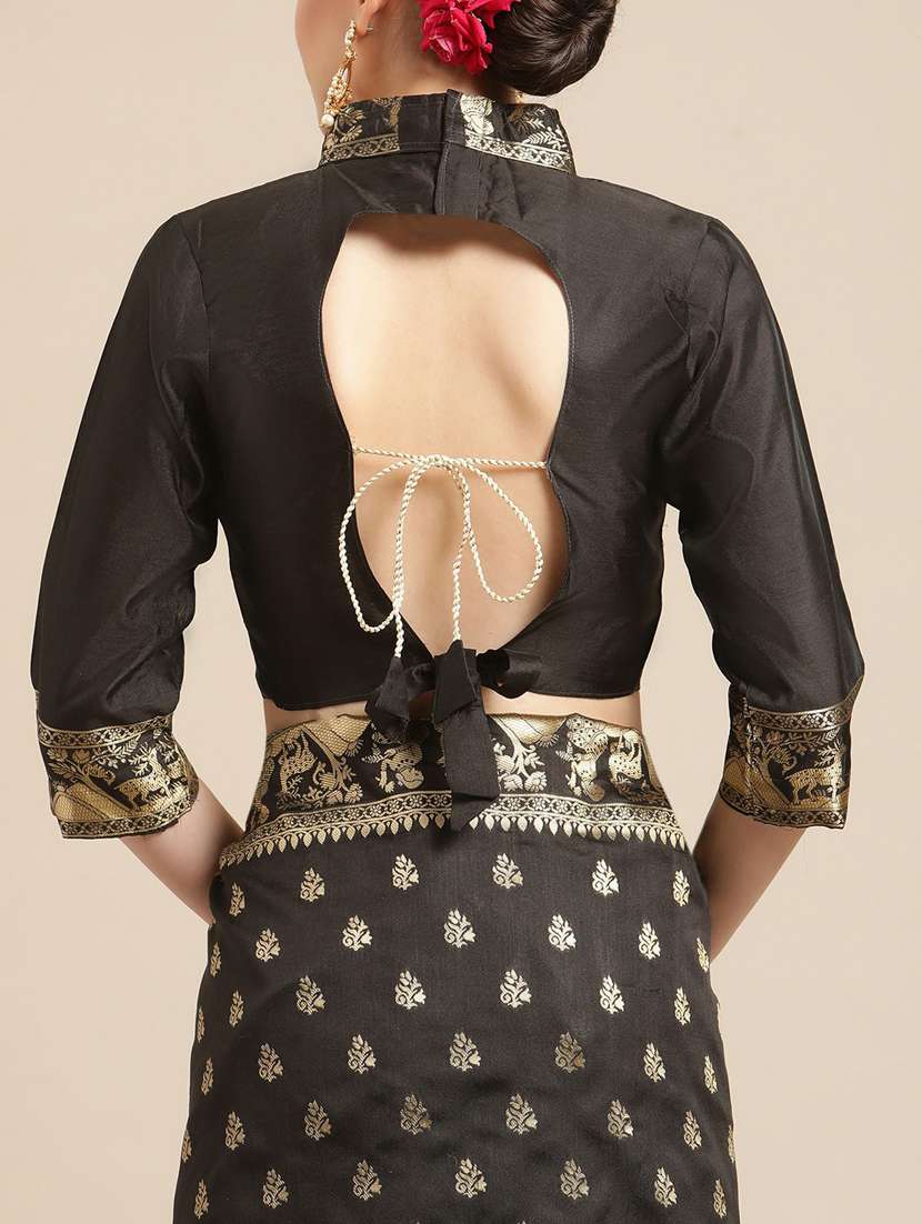 women's banarasi saree with blouse - 19473283 -  Standard Image - 2