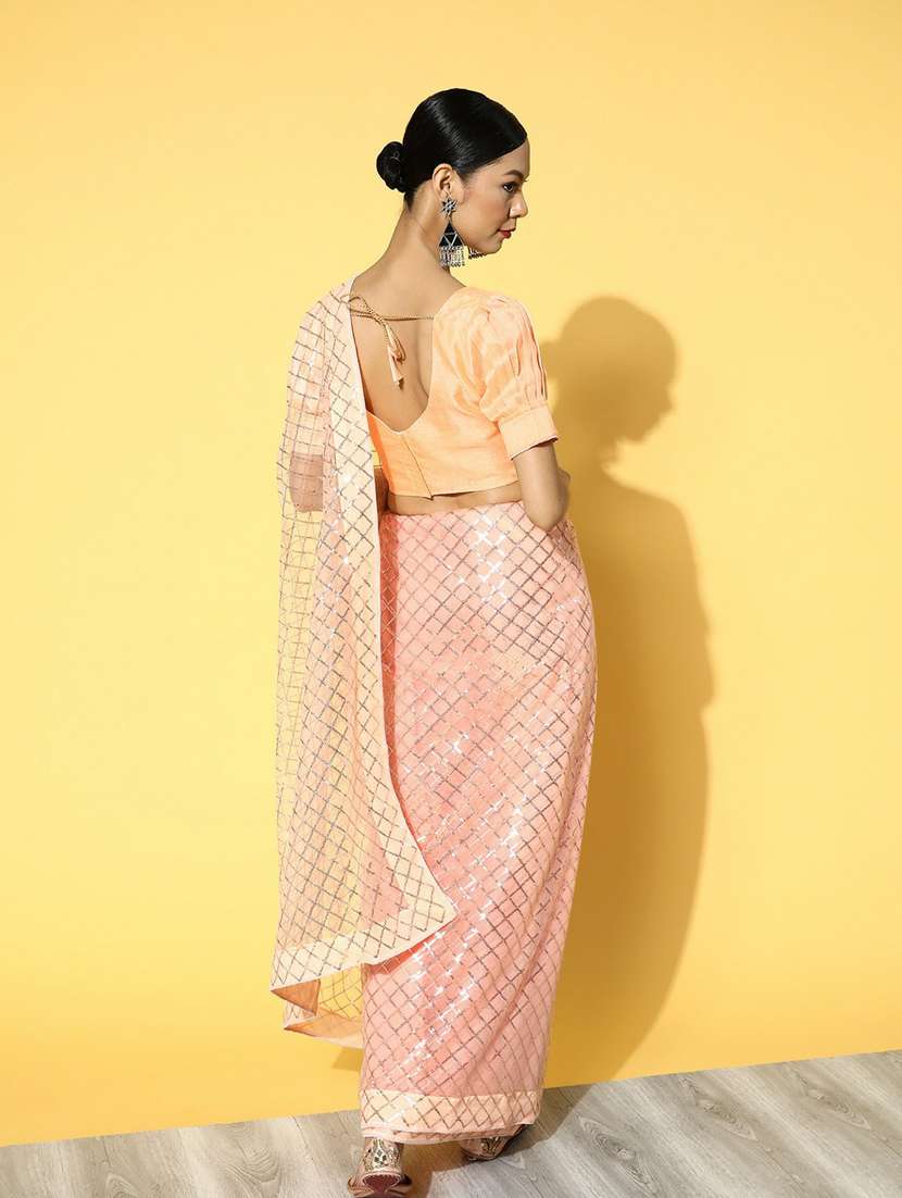 women's embellished saree with blouse - 19473428 -  Standard Image - 2