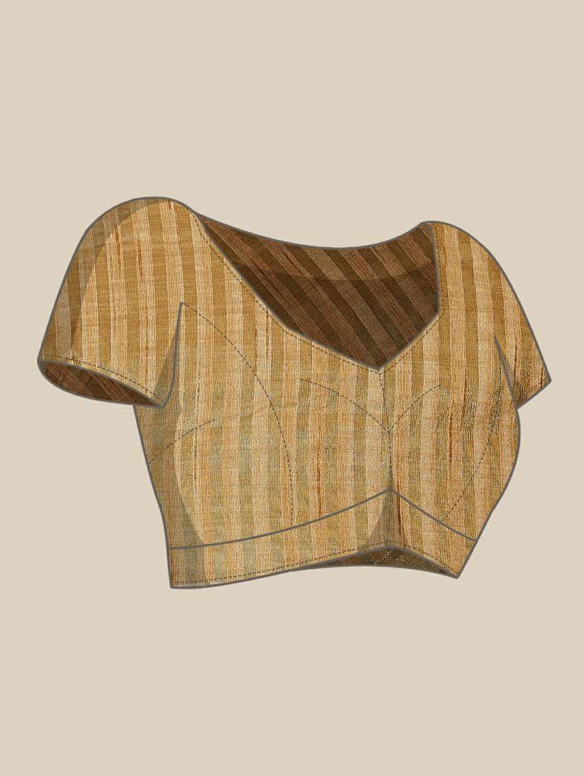 women's self design peach colored saree with blouse - 19473548 -  Standard Image - 2