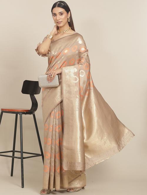 women's banarasi saree with blouse - 19473551 -  Standard Image - 0