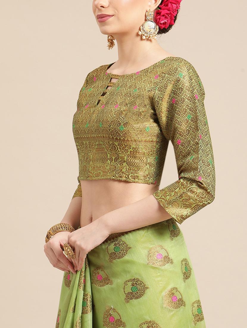 self design printed saree - 19473677 - Standard Image - 2