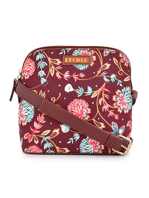 brown canvas sling bag - 19474563 -  Standard Image - 0