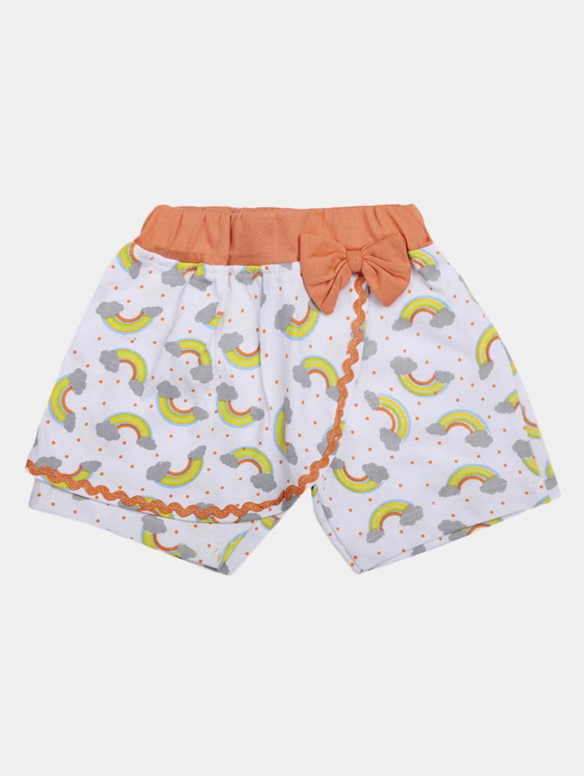 girls printed t-shirt and shorts set - 19474871 - Standard Image - 2