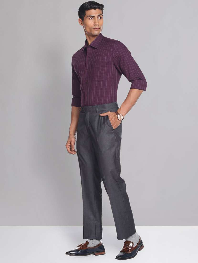 mens checks formal shirt - 19474945 - Standard Image - 2