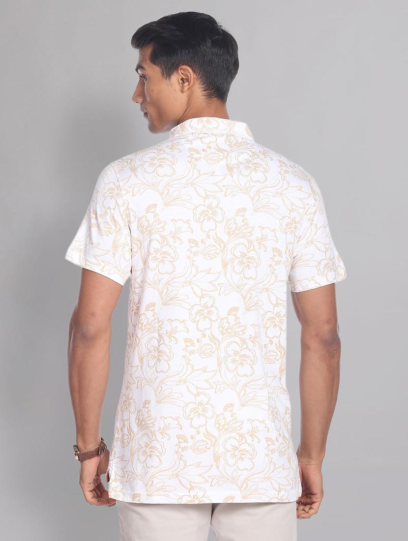 printed cotton blend t-shirt - 19474952 - Standard Image - 2