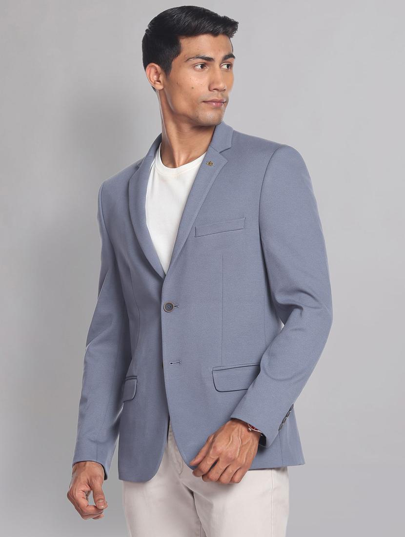 solids terry rayon formal blazer - 19475031 - Standard Image - 2
