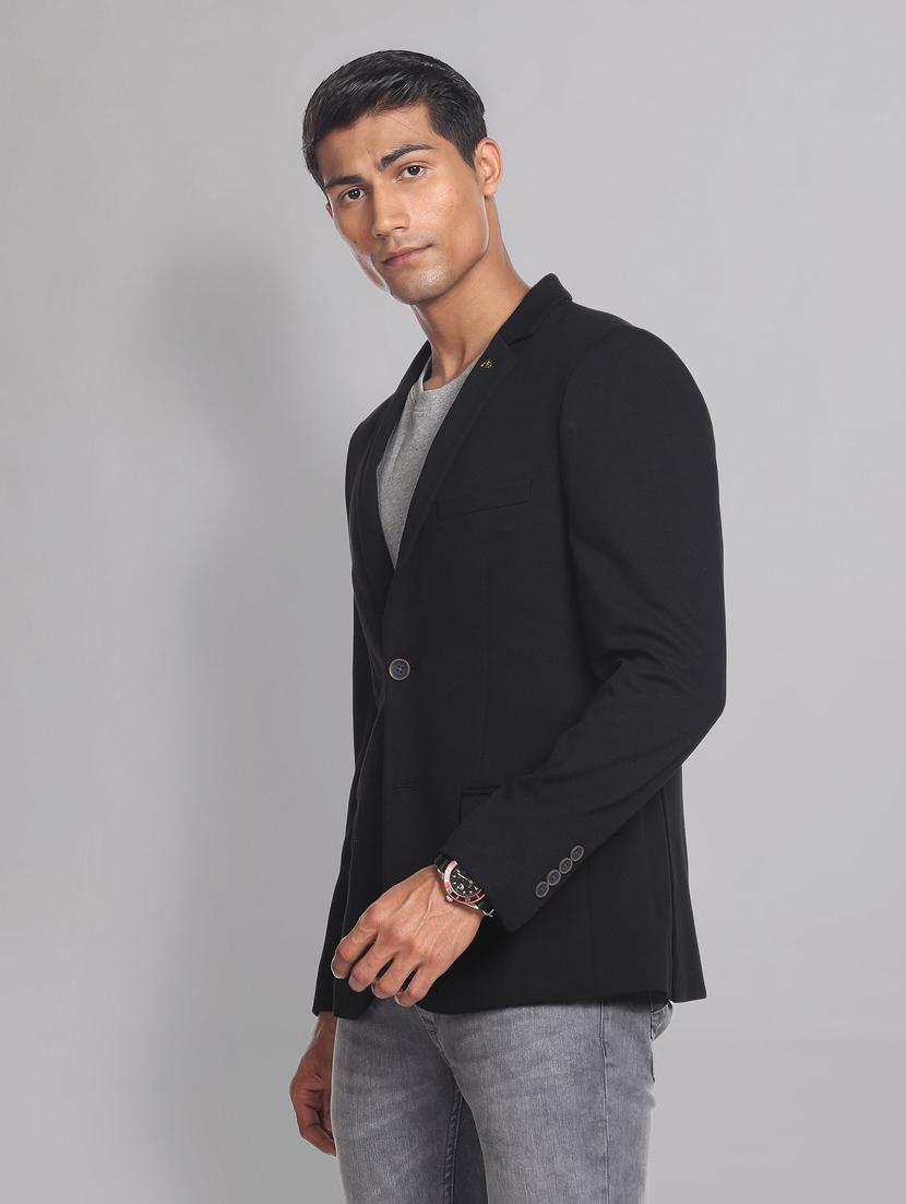 solids terry rayon formal blazer - 19475034 - Standard Image - 2