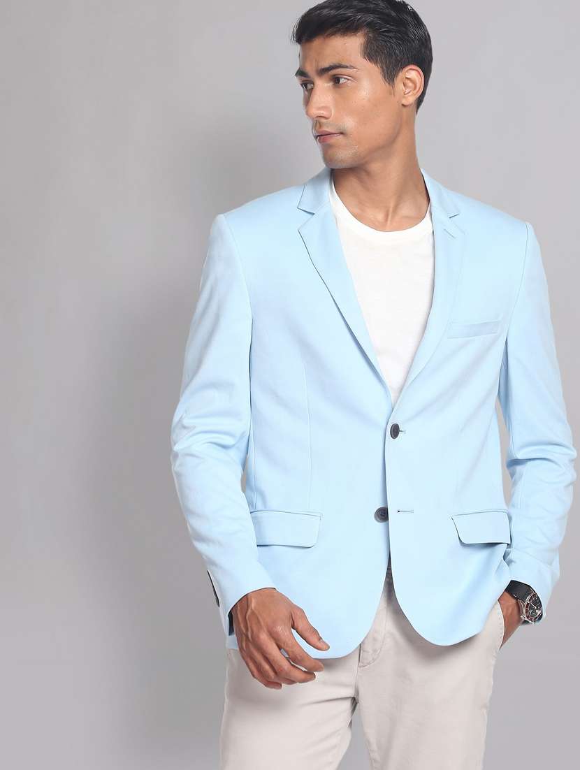 solids terry rayon formal blazer - 19475037 -  Standard Image - 2