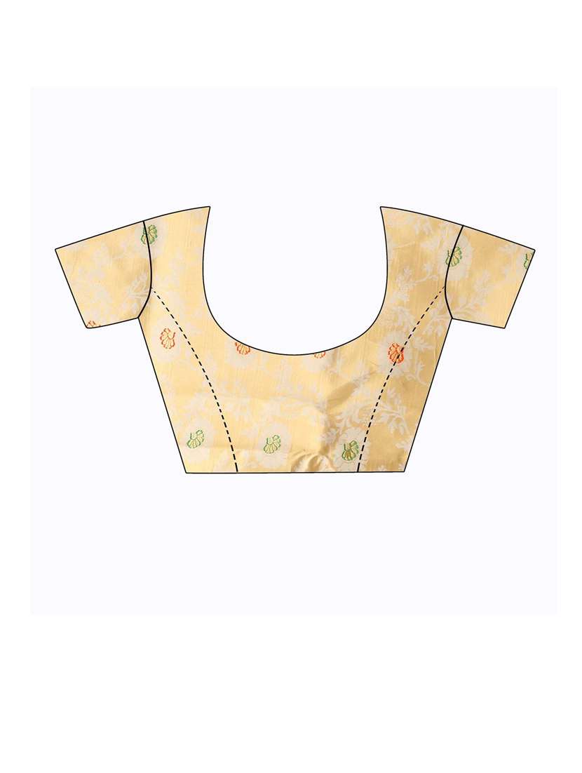 women's banarasi saree with blouse - 19475888 - Standard Image - 2