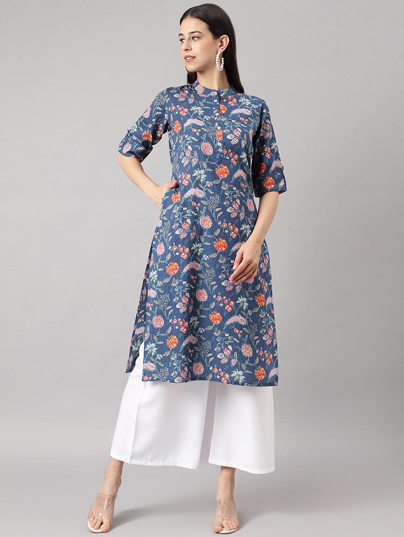women's straight kurta - 19476193 - Zoom Image - 0