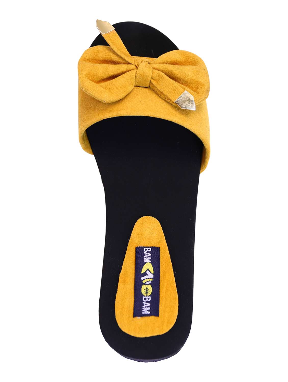 yellow slip on wedge - 19480460 - Standard Image - 2