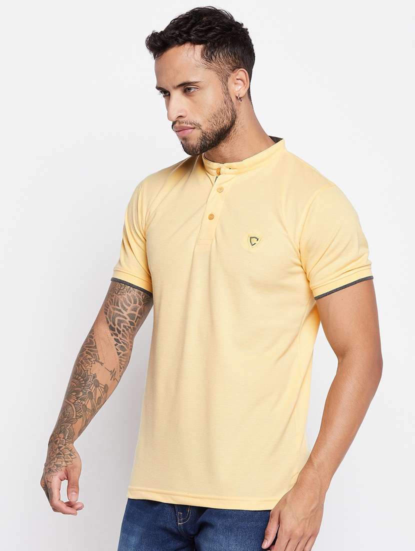 yellow solid t-shirt - 19481142 -  Standard Image - 2
