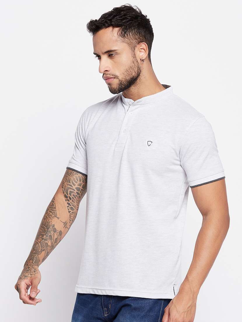 white solid t-shirt - 19481145 -  Standard Image - 2