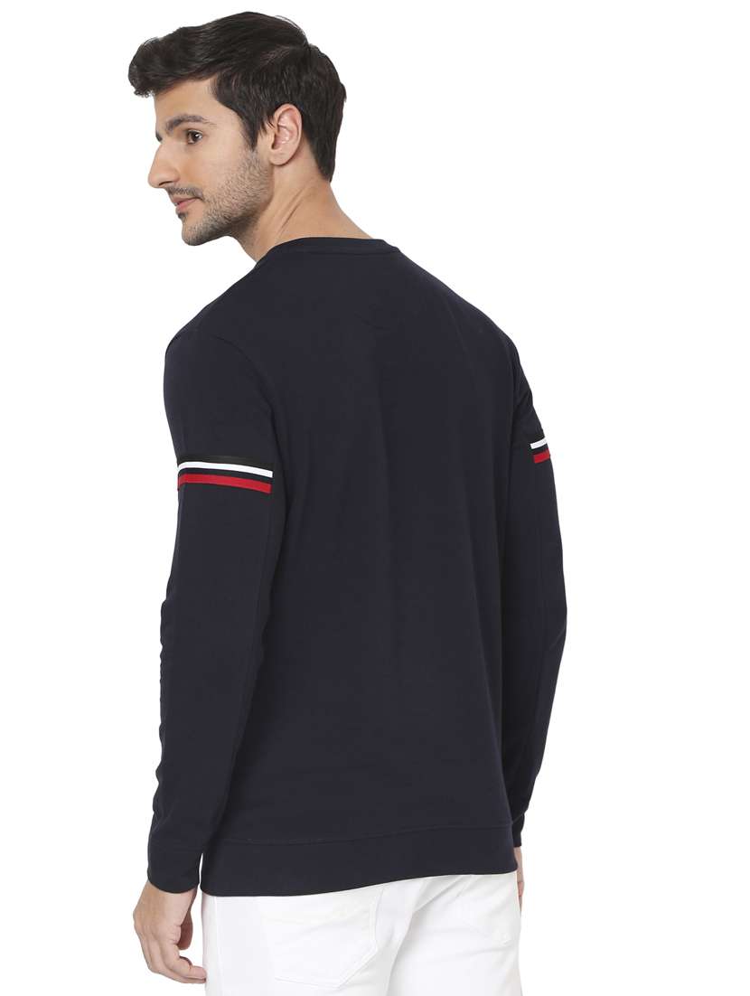 navy blue cotton sweatshirt - 19481157 - Standard Image - 2