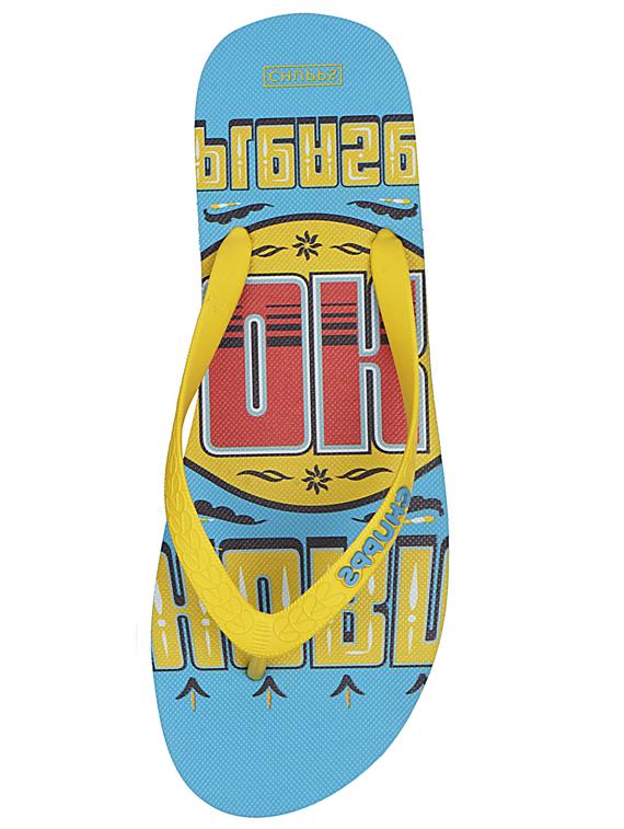 printed toe separator flip flops - 19481618 - Standard Image - 2