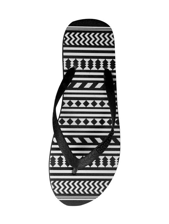 printed toe separator flip flops - 19481658 - Standard Image - 2