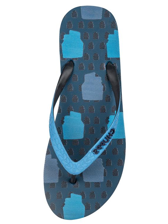 printed toe separator flip flops - 19481662 - Standard Image - 2