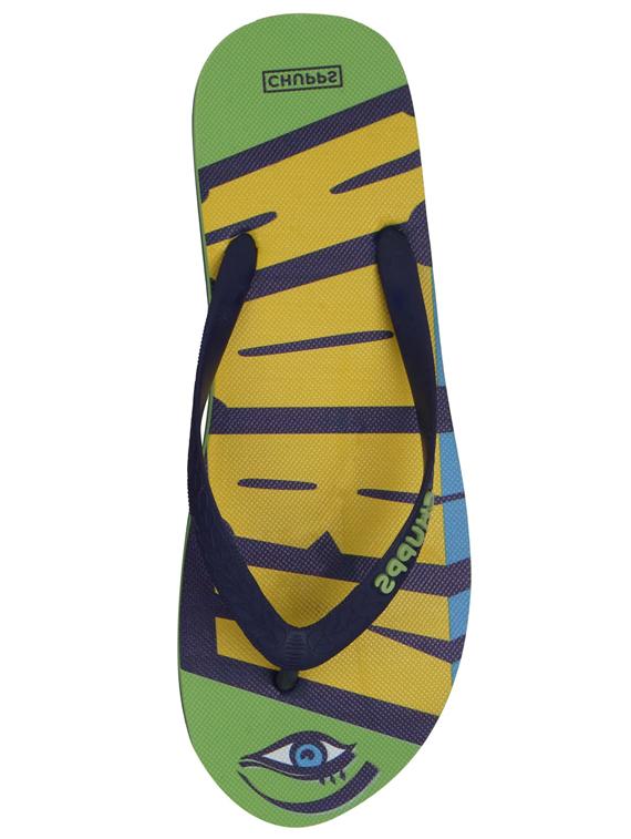 printed toe separator flip flops - 19481670 - Standard Image - 2